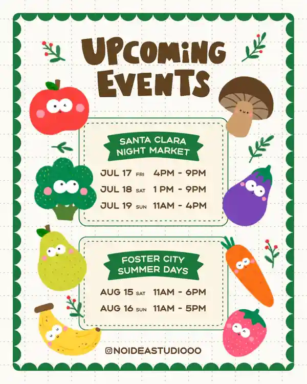 Vending Events This year